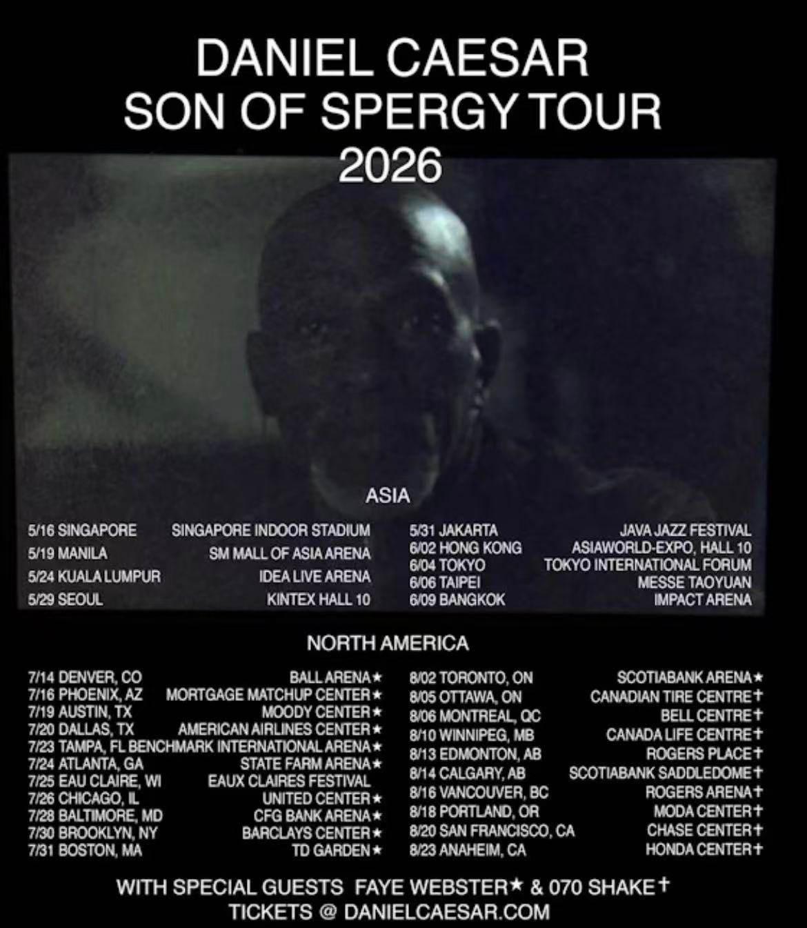 Daniel Caesar香港站