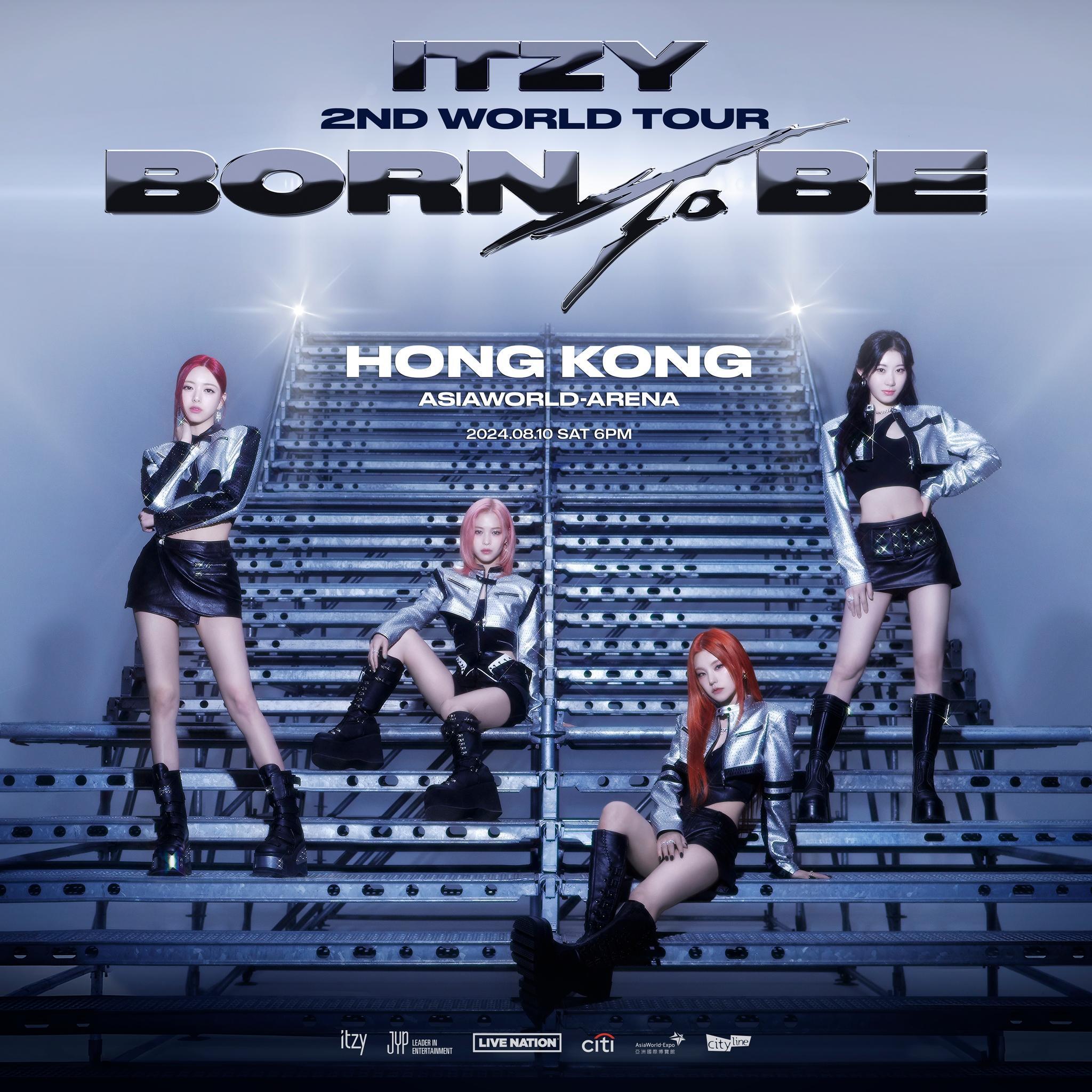 ITZY 2ND WORLD TOUR [BORN TO BE] IN HONG KONG 2024