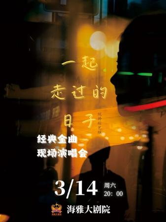 《一起走过的日子》经典金曲演唱会 深圳站