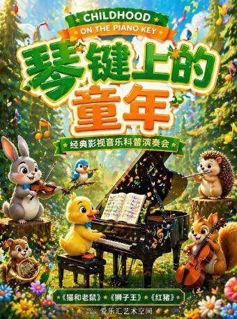 琴键上的童年&mdash;经典影视音乐亲子互动科普演奏会北京站