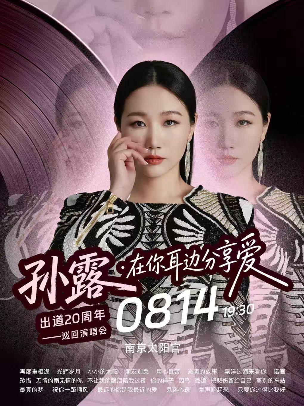 孙露出道20周年巡回演唱会南京站