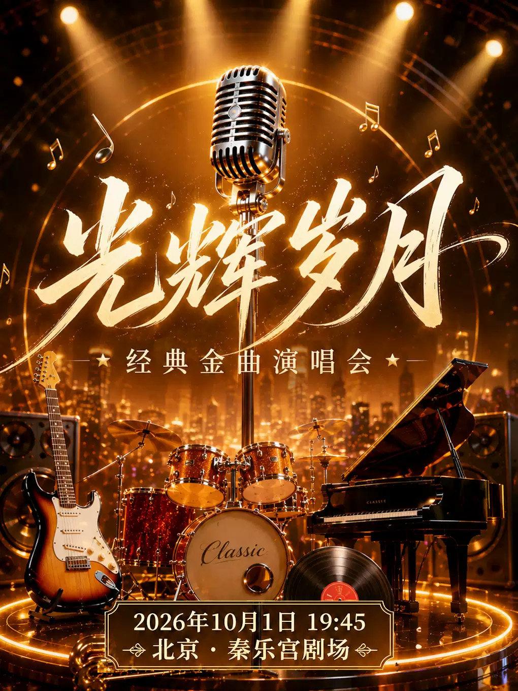 《光辉岁月&middot;致敬时光》经典金曲演唱会北京站