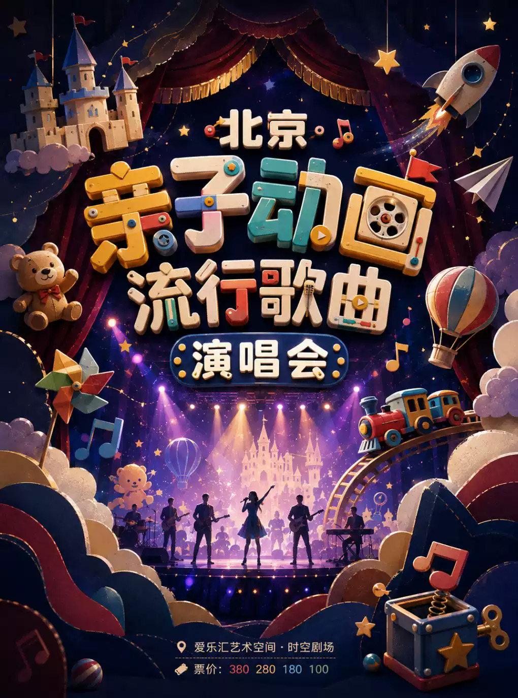 北京亲子动画流行歌曲演唱会北京站