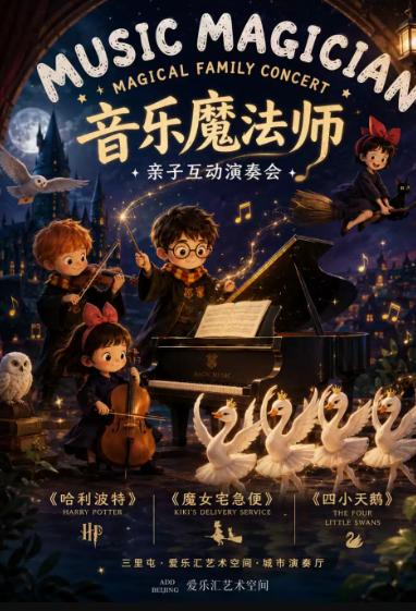 「音乐魔法师」&mdash;&mdash;《哈利波特》《魔女宅急便》音乐会北京站