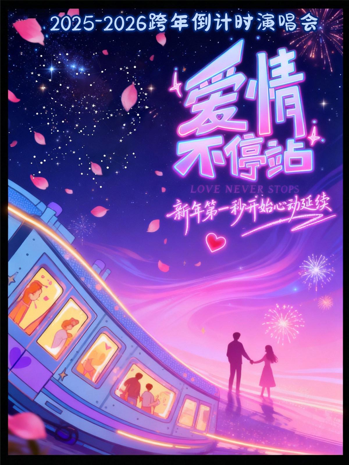 跨年倒计时爱情不停站演唱会上海站