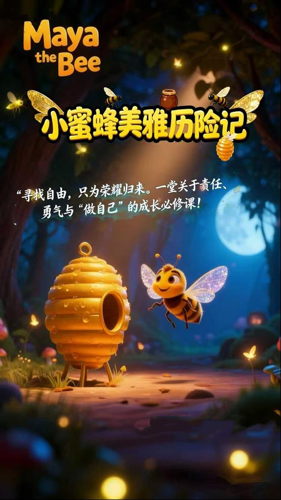 儿童音乐剧《小蜜蜂美雅历险记》西安站