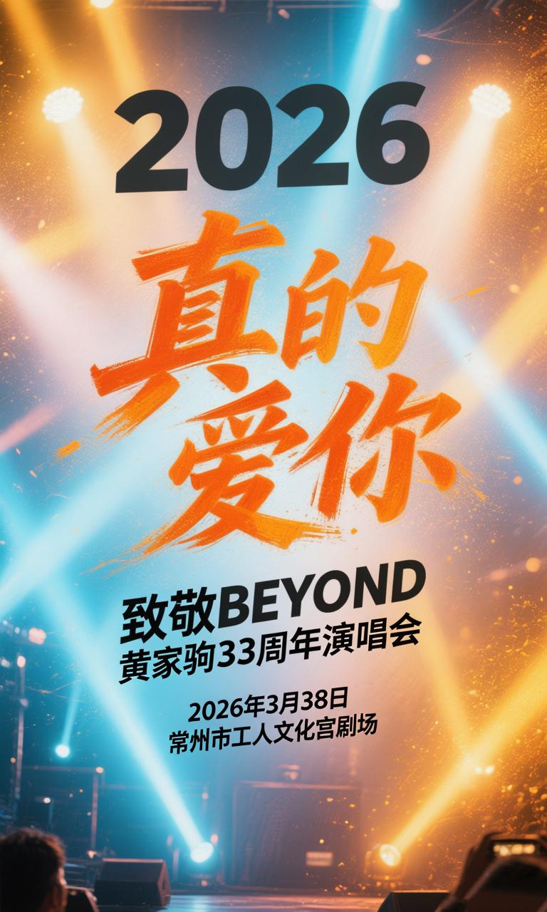 《真的爱你》黄家驹周年演唱会常州站