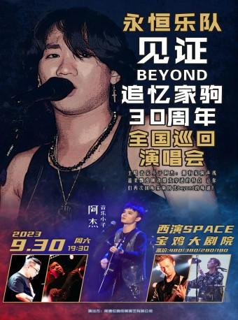 【宝鸡】 永恒乐队 见证BEYOND&middot;追忆家驹30周年 巡回演唱会 宝鸡站
