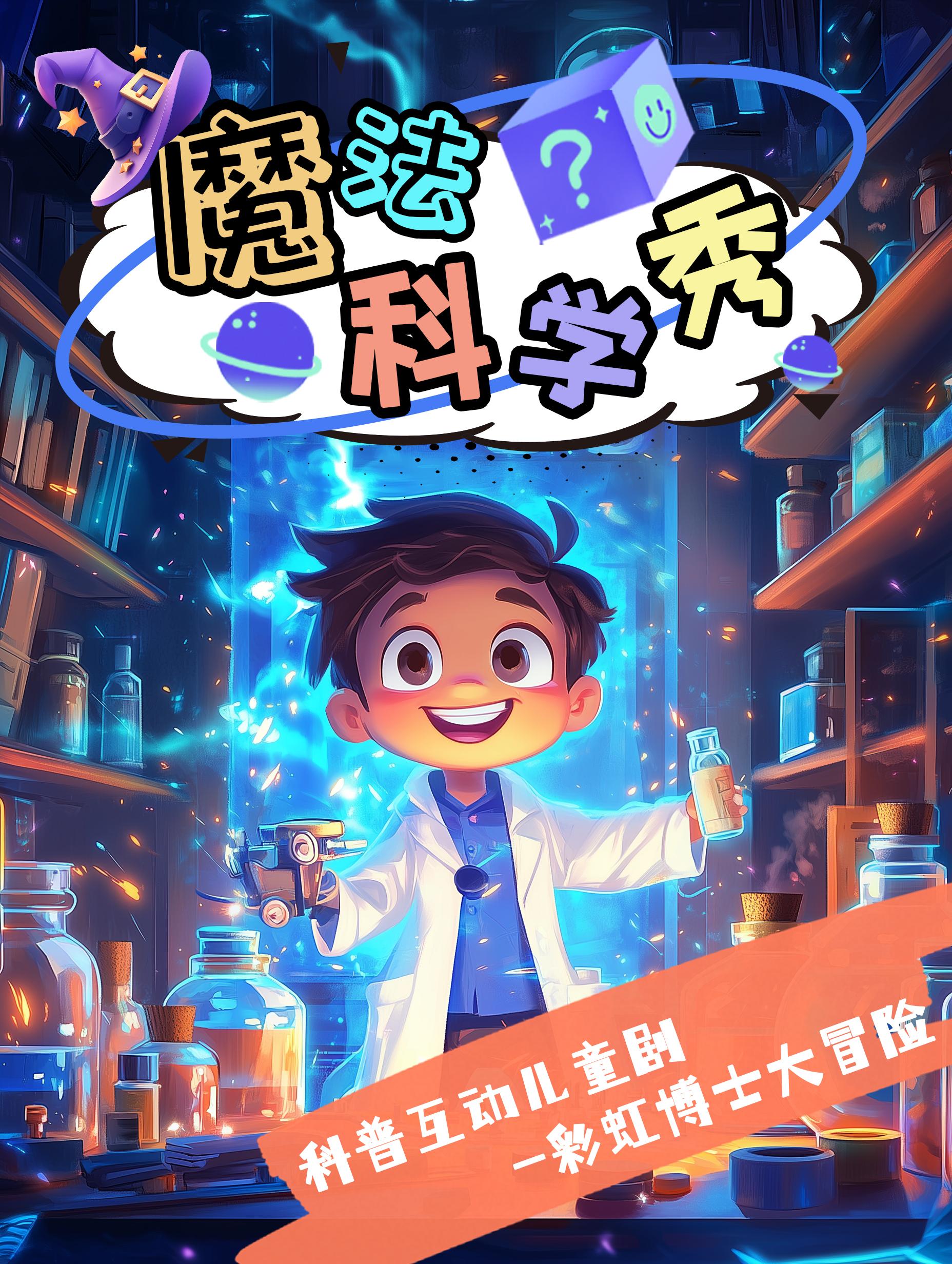 《魔法科学秀》科普互动儿童剧北京站