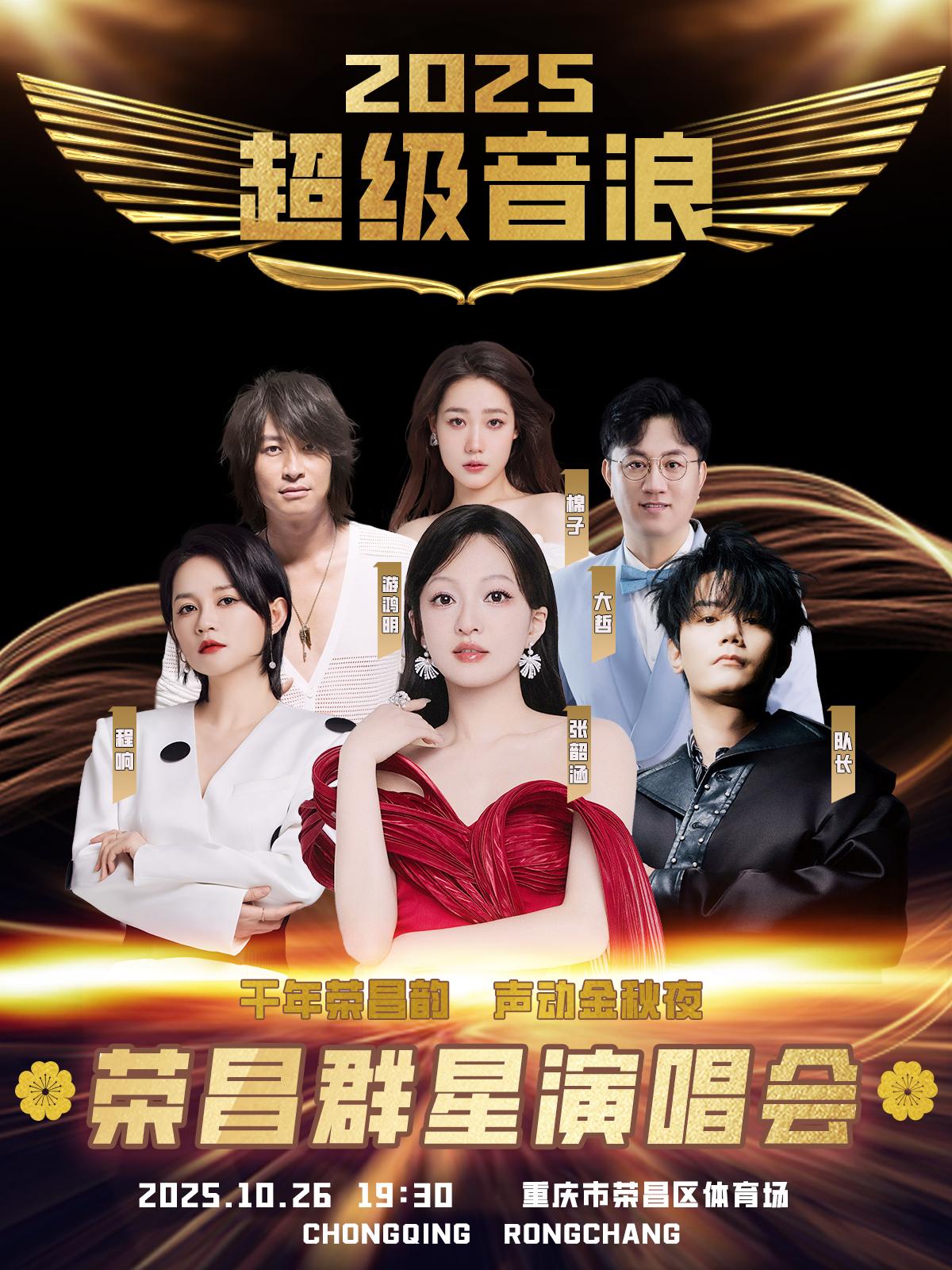 [强实名/条件退]荣昌群星演唱会