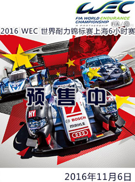 2016 WEC 世界耐力锦标赛上海6小时赛