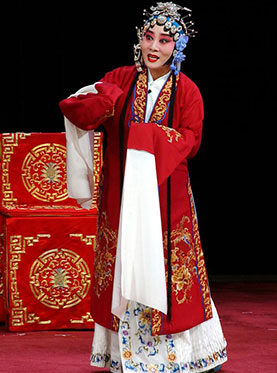 长安大戏院1月10日河北梆子《牙痕记》