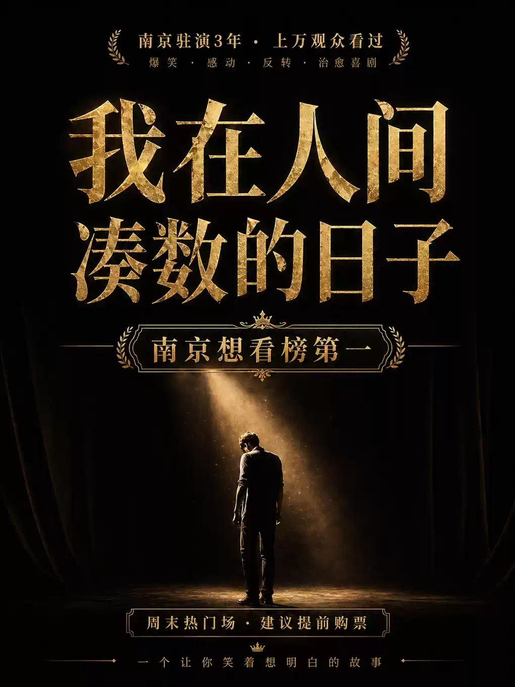 喜剧《我在人间凑数的日子》南京站