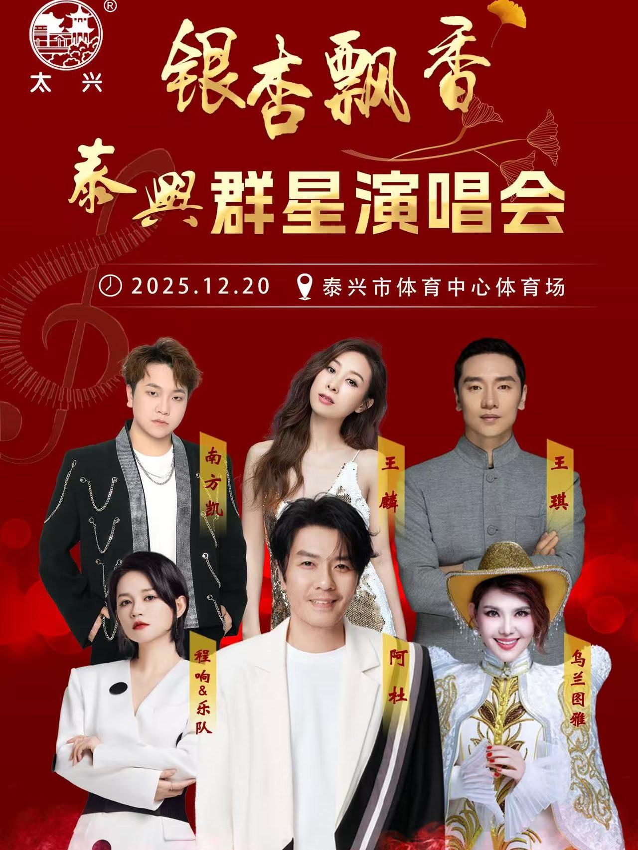 银杏飘香泰兴群星演唱会