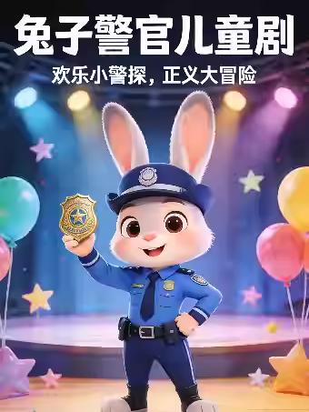 小喜鹊儿童剧《兔子警官》北京站