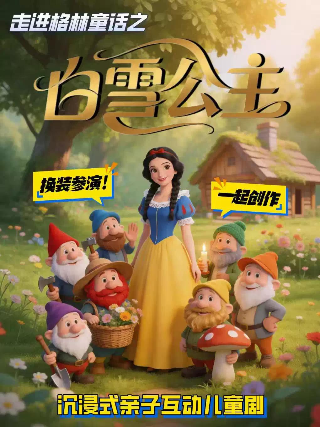 五一特惠《白雪公主》换装参演北京站