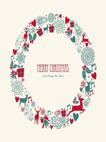 记忆圣诞花环&mdash;&mdash;&ldquo;不二花房&rdquo;手作沙龙