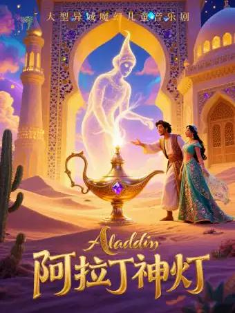 欢乐童年&middot;大型异域魔幻儿童音乐剧《阿拉丁神灯》武汉站