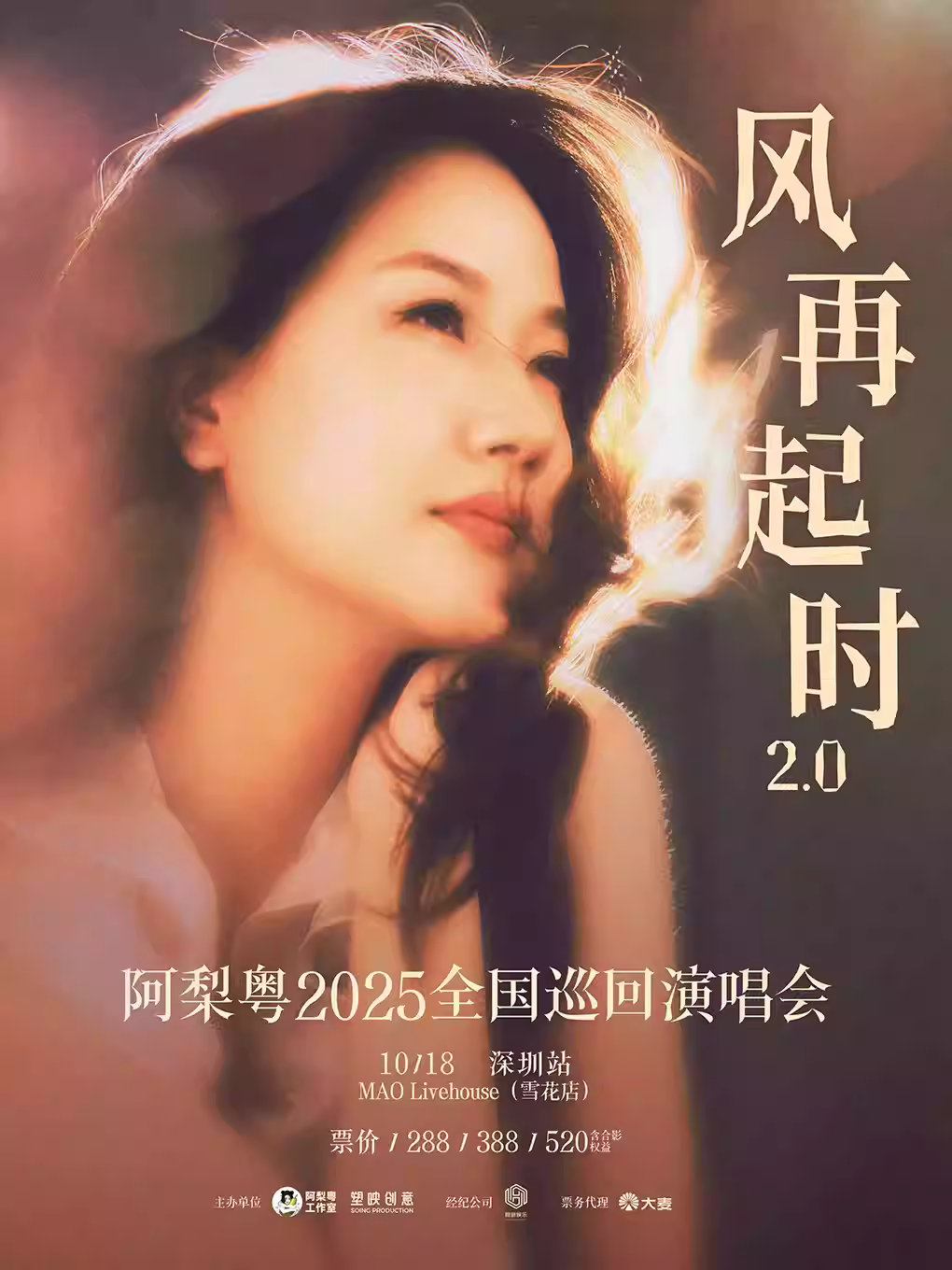 阿梨粤巡演深圳站