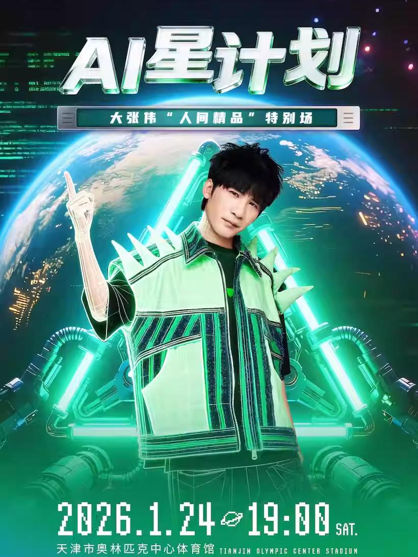 [超低价拼团]大张伟演唱会天津站