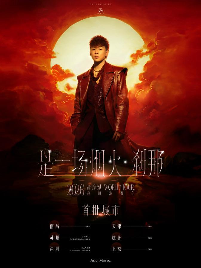 [代拍费]胡彦斌演唱会天津站