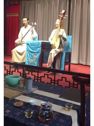 苏州山塘街崇正学斋评弹