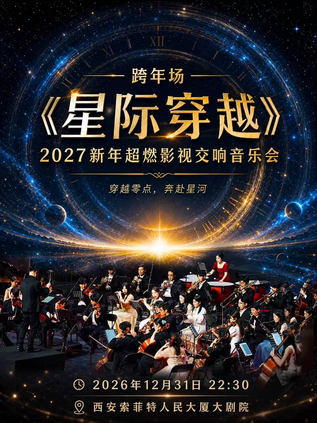 【跨年场】《星际穿越》2027新年超燃影视交响音乐会西安站
