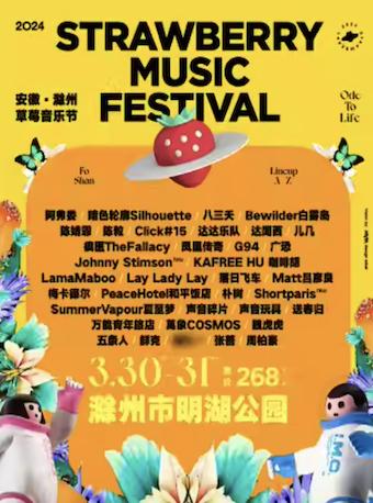 【有条件退】2024安徽草莓音乐节·滁州