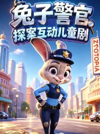 小喜鹊儿童剧《兔子警官》北京站