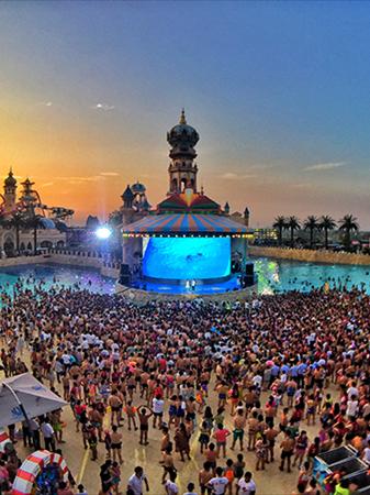 乐华城&middot;88&deg;C温泉乐园夜场成人票