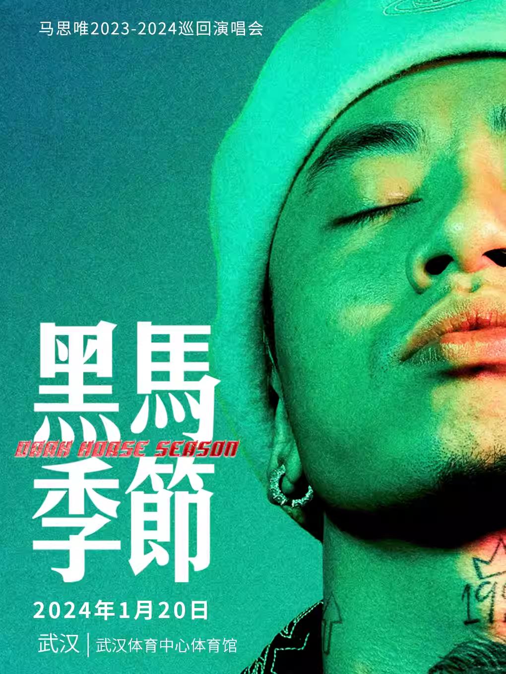 【武汉】马思唯“黑马季节Dark Horse Season”巡回演唱会-强实名不可转让不可退
