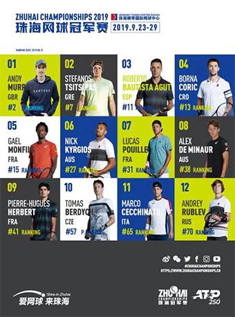 2019ATP250珠海网球赛 安迪.穆雷