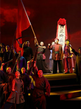 大型原创民族歌剧《八月桂花遍地开》