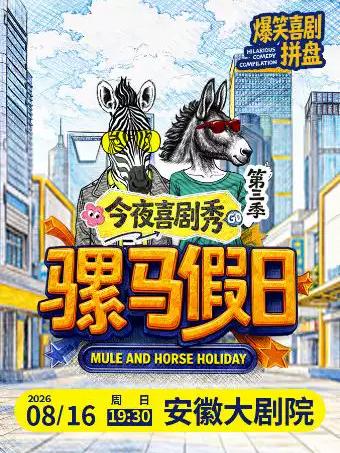 《今夜喜剧秀3——骡马假日》合肥站