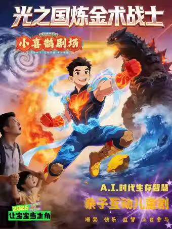 儿童剧《光之国炼金术战士》北京站