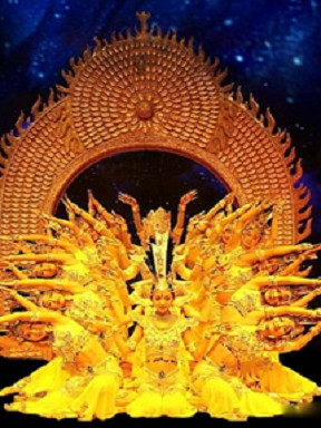 《勿忘初心&bull;梦的启航》 千手观音走进上海大型特殊文艺晚会