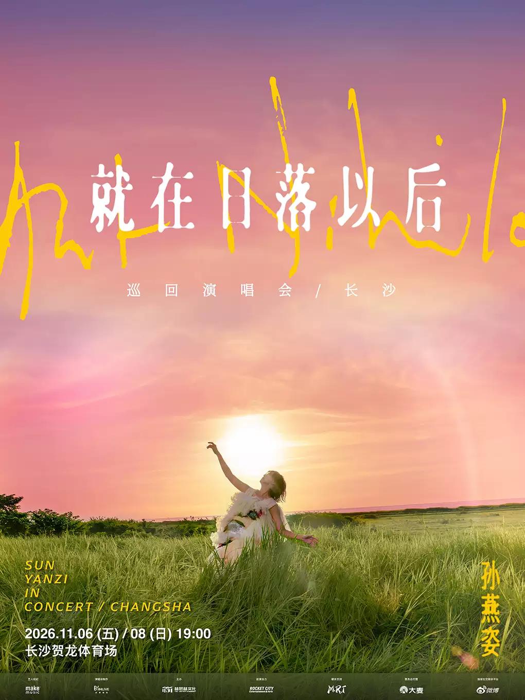 孙燕姿2026巡演长沙站