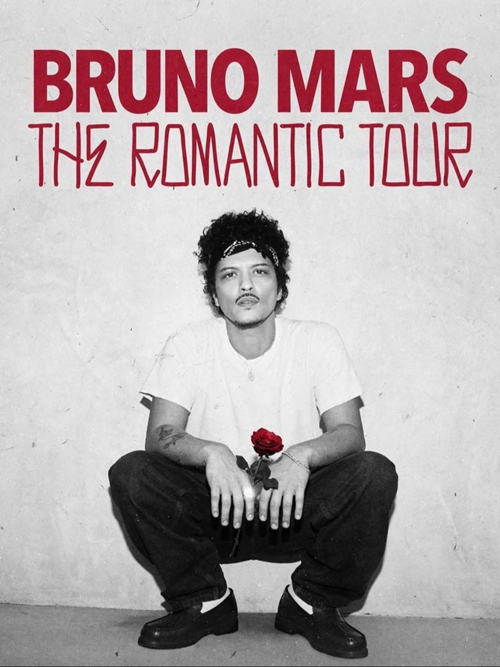 Bruno Mars火星哥 演唱会东卢瑟福站