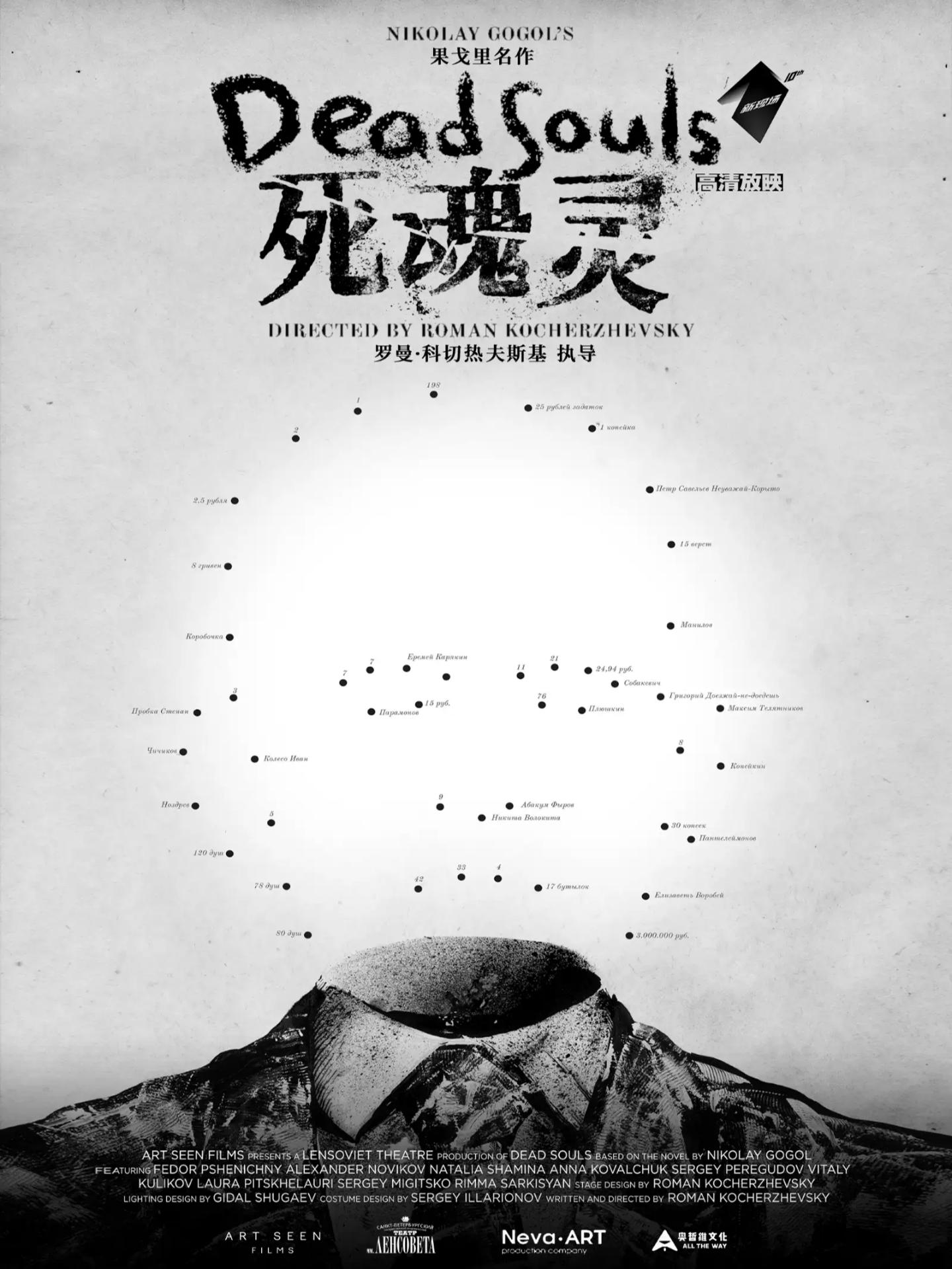 第三空间高清放映《死魂灵》上海站