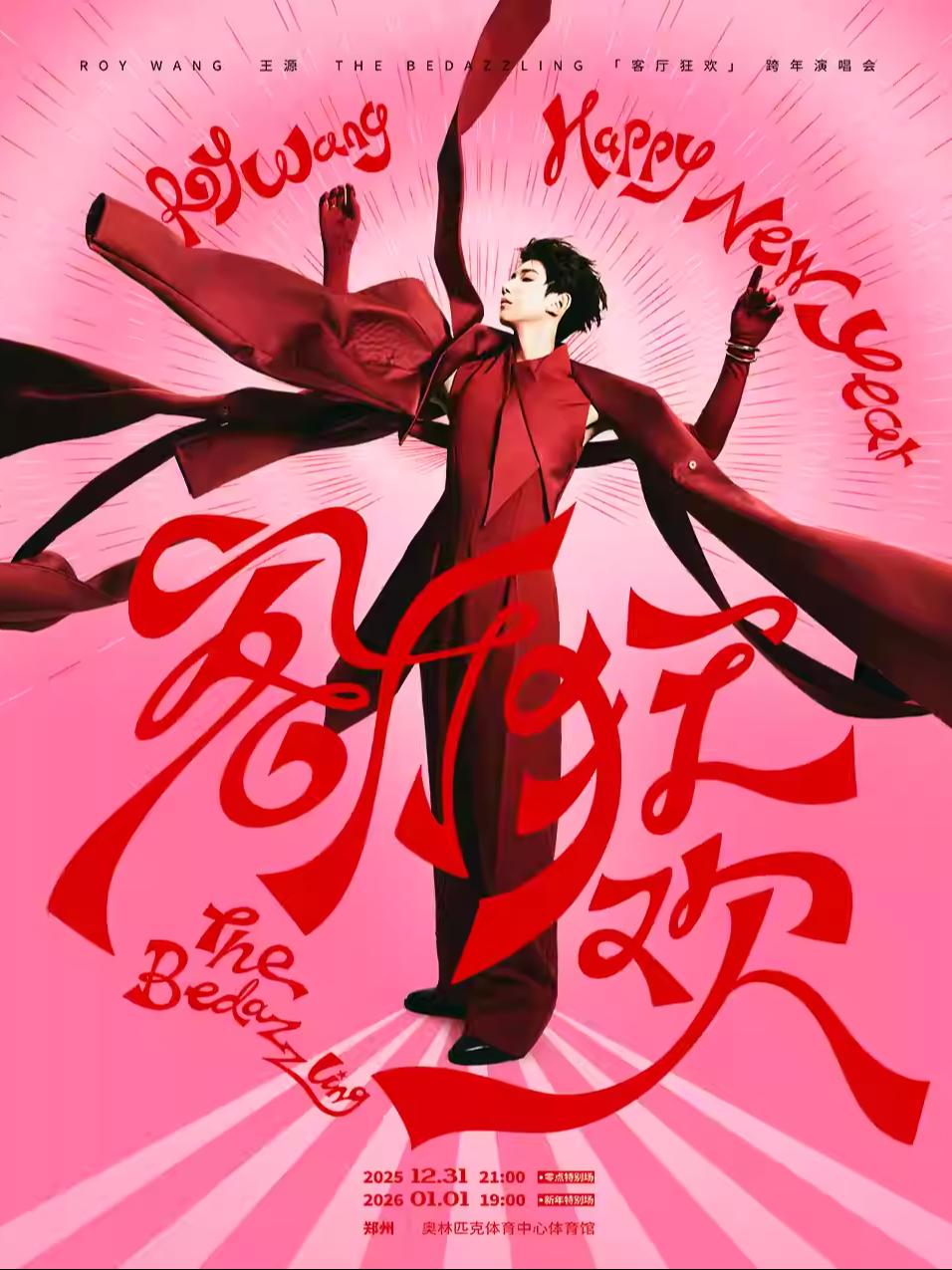 王源2025跨年演唱会郑州站