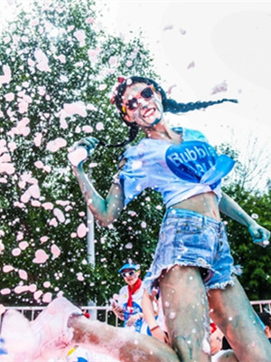 跑步前进&reg;BubbleRUN泡泡跑