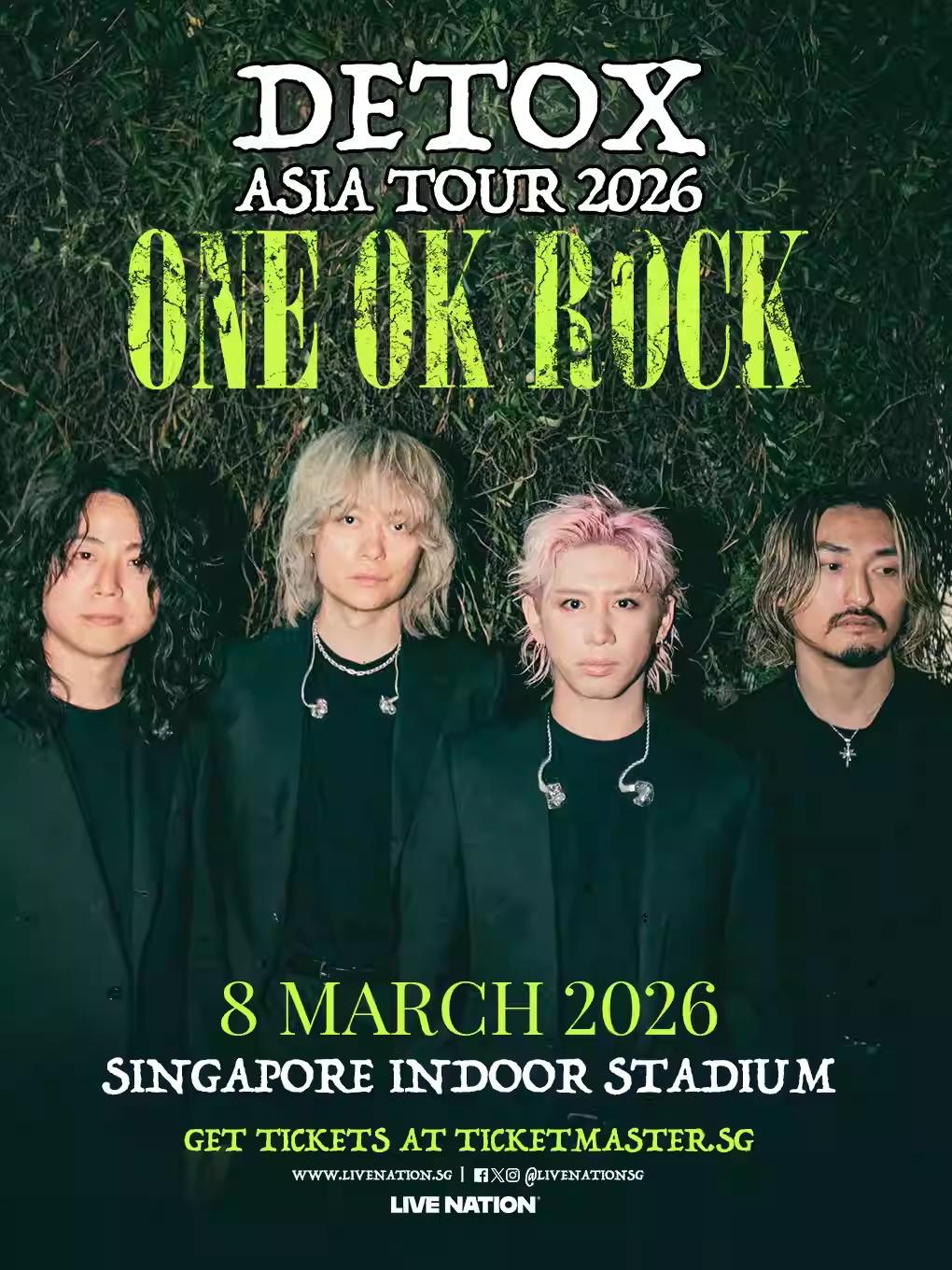 ONE OK ROCK演唱会新加坡站