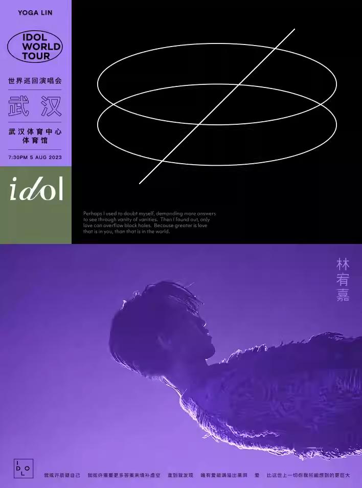【武汉】【不退不换】林宥嘉 idol 2023 世界巡回演唱会-武汉站
