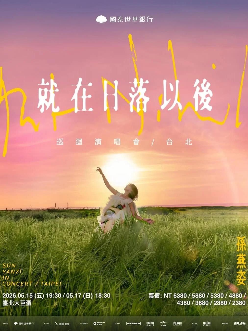 孙燕姿演唱会中国台北站