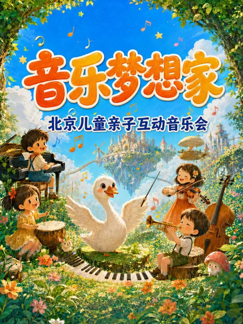 【亲子必看】音乐梦想家-北京儿童亲子互动科普式音乐会北京站