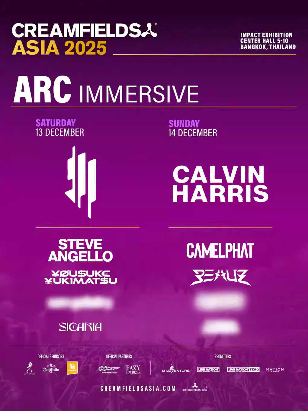 CREAMFIELDS ASIA