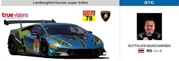 2017中国超级跑车锦标赛 China GT Championship