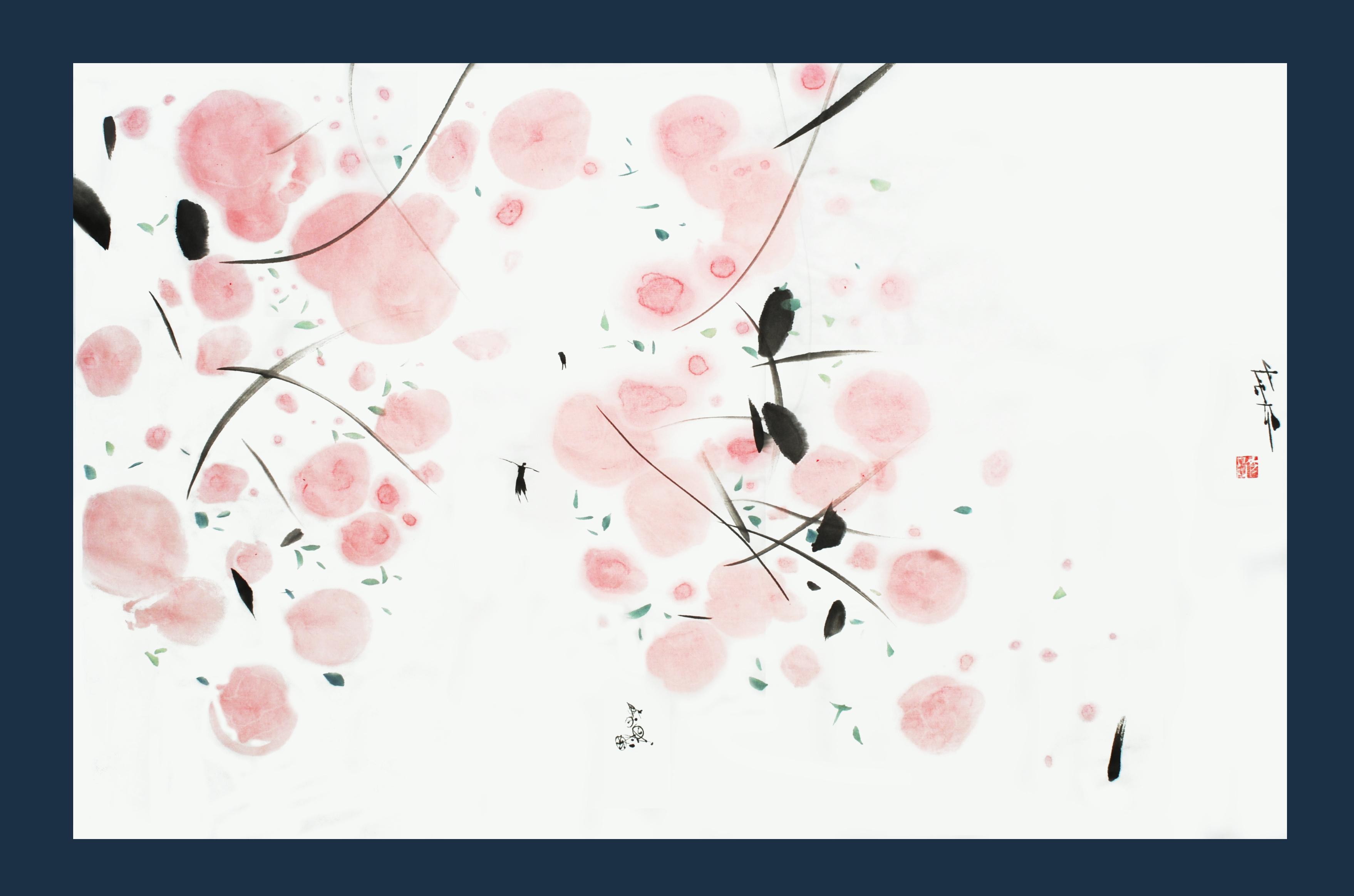 杨鹤  墨色流年-《醉》   宣纸水墨 2018 69×46.jpg.jpg