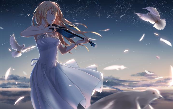 《四月是你的谎言》 ——“公生”与“薰”的钢琴小提琴 唯美经典音乐集