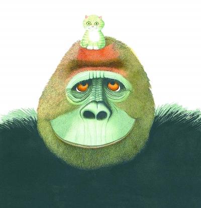2000年国际安徒生奖插画家奖得主安东尼·布朗作品《大猩猩与小星星》